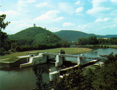 Picture of a low head power plant