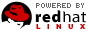 powered and sponsored by redhat linux