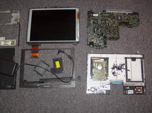 Disassembled Laptop Disassembled Laptop